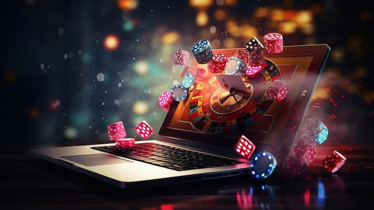 Tampilan dashboard aplikasi mobile lombaqq menampilkan meja dealer langsung dan permainan slot